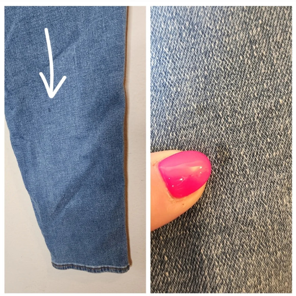Madewell Mid-Rise Stovepipe Jeans stretch denim women's size 32 or 14. - Picture 6 of 16